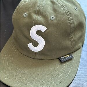 Supreme FW 18 Cordura 6 panel Cap - Olive